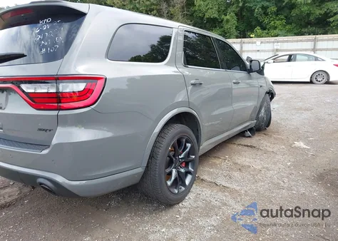 2021 Dodge Durango Srt 392 Awd из США, поврежденный, VIN 1C4SDJGJ7MC599260